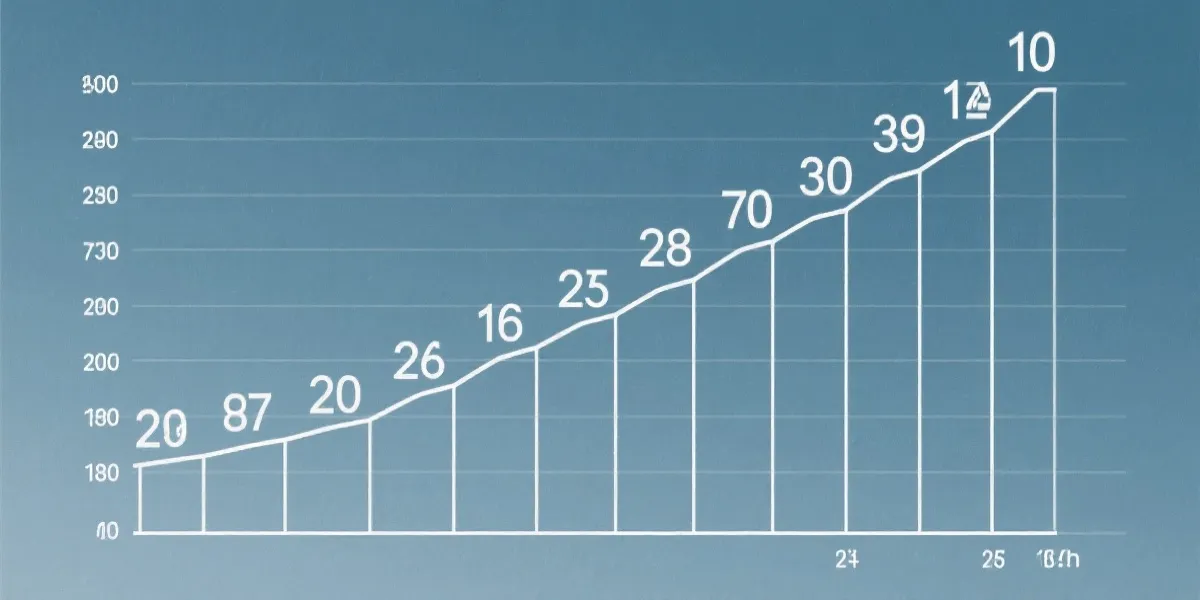 号码走势图的示意图